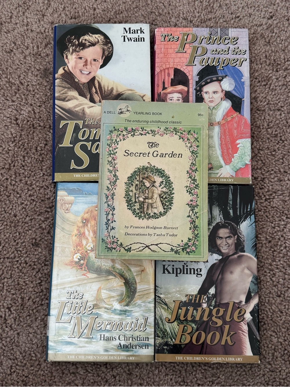 Bundle of 5 Classic Children's Books